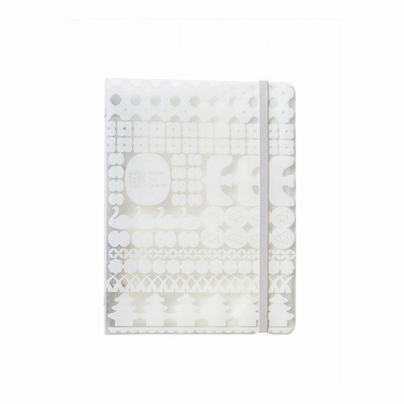 Kingjim Otona Sticker Collection [Binder Type] - White